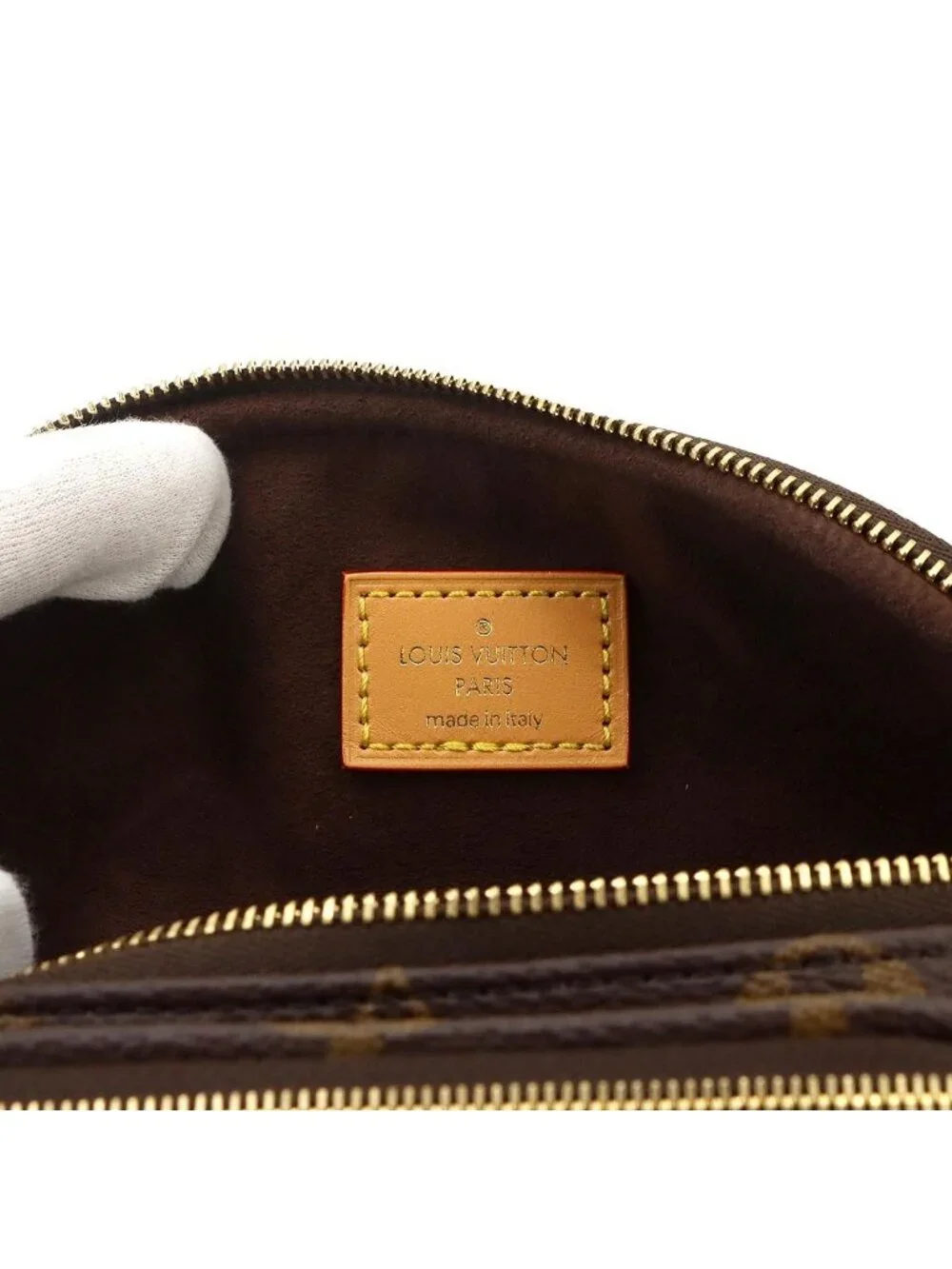 Louis Vuitton Monogram Mini Bumbag 2-Way Bag Brown